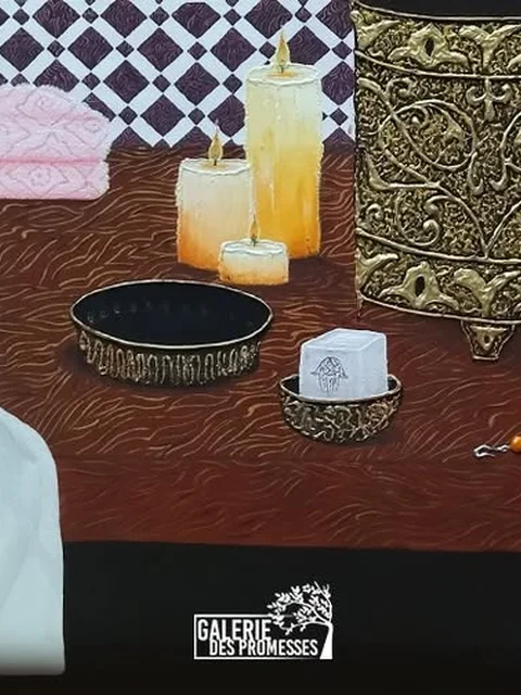 Exposition de Nadia Echchadli à l’Institut Français d’Oujda